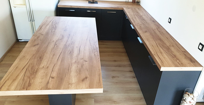 Cuisine gris anthracite