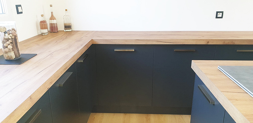 Cuisine gris anthracite